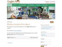 Tablet Screenshot of eaglesnestschool.com